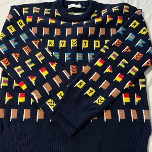 Tory Burch Nautical Sweater Wmn’s Large - NWOT